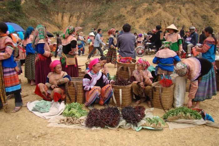 Meo Vac Ethnic Market in Ha Giang